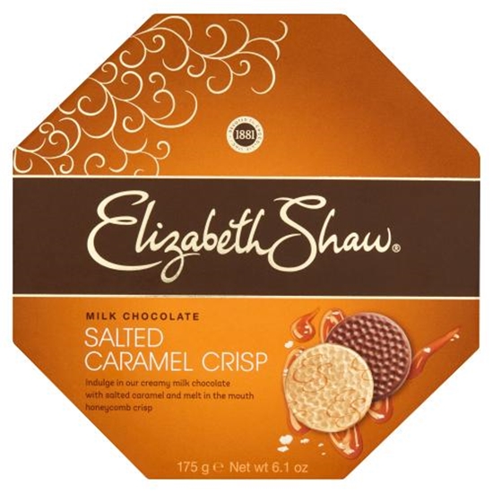 Picture of ELIZABETH SHAW SALTED CARAMEL CRISP 175GR